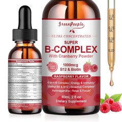 60ML Vitamin B Complex Liquid Drops with Fast Absorption – SuperB Liquid Complex