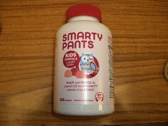 Smarty Pants Kids Formula Multi And Omega 3s Cherry Berry Vitamins 120 Gummies