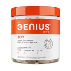 Genius Joy – Nootropic Supplement w/Sam-e, Panax Ginseng & L-Theanine – 10