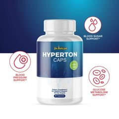 Hyperton Caps- Blood Support- 12 Bottles- 720 Capsules