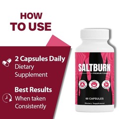 (5 Pack) Salt Burn Weight Loss Capsules – SaltBurn Pink Salt Inspired Formula