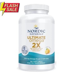 Nordic Naturals Ultimate Omega 2X 180 Soft Gels – Extra Strength
