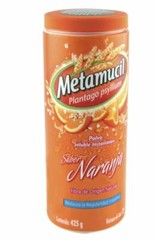 Metamucil Fiber Supplement Sugar-Free Powder, Orange 72 tsp 15 Oz 425g BB03/24