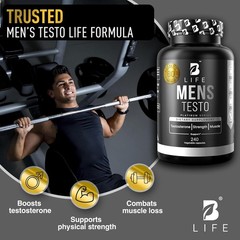TWO PACK Testosterone Booster for Men Endurance Strength Libido | 80 Servings