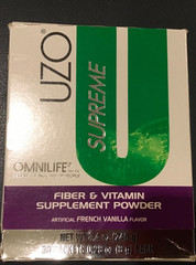 Omnilife Uzo Supreme Fiber & Vitamin Supplement 30 packets