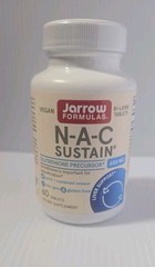 Jarrow N-A-C Sustain (600mg) 60 tabs. Free shipping 2/29