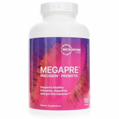 Microbiome Labs MegaPre Prebiotic Blend, (180 Capsules) Expires 7/2027!