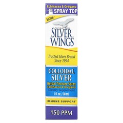 Colloidal Silver, Herbal Tincture Spray, 150 PPM, 1 fl oz (30 ml) (150 PPM per