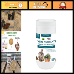 Chicken Vitamins & Molting Supplement – Egg Booster for Poultry & Chickens (1.5