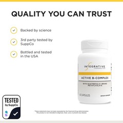 Integrative Therapeutics Active B-Complex – Cellular Energy & Heart Health…