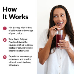 Force Factor Total Beets Circulation Superfood Beet Root Powder Nitric Oxide