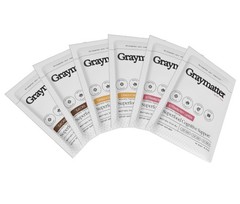 Graymatter Bright Mind Nootropic Powder 6 Travel Packets Variety Pack Cacao, …