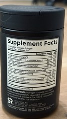 Sports Research Advanced B-Complex Methylated Folate & B12 180 Vegan Softgels