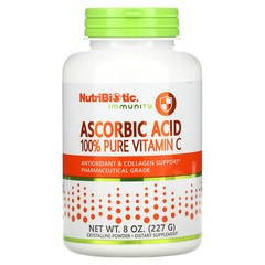 Immunity, Ascorbic Acid, 100% Pure Vitamin C, Crystalline Powder, 8 oz (227 g)