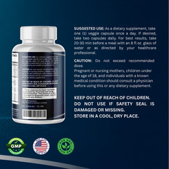 GlucoNIQ-Blood Support- 3 Bottles- 180 Capsules