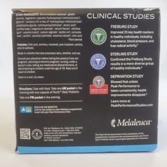 Melaleuca Peak Performance Nutrition Pack for Men 30 AM & PM Packets Antioxidant