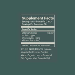 Juna Liquid Chlorophyll Drops – Daily Detox, Cellular 1.7 Fl Oz (Pack of 1)