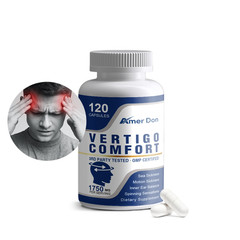 Vertigo Comfort Capsules 1750mg – Dizziness Relief Supplements, Body Balance