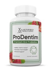 ProDentim Premium Oral Probiotics 1.5 Billions CFU 60 Capsules