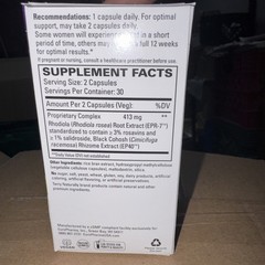 Terry Naturally Menopause Relief Plus Menopause Symptom 60 Vegan Capsules 5/28