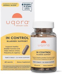 Uqora in Control Bladder Support – Daily Bladder Care & Support for Urinary Comf