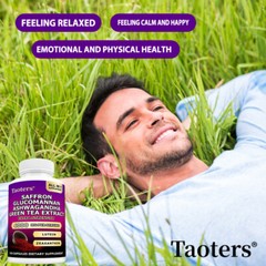 Saffron Supplements 4000mg with Lutein & Zeaxanthin – Mood & Vision Capsules