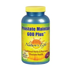Nature’s Life Prostate Maintain 600 Plus Formula for Men | 250 CT
