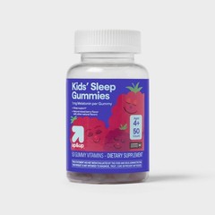 50ct 1mg Kids Melatonin Gummies Gentle Children Sleep Support Chews