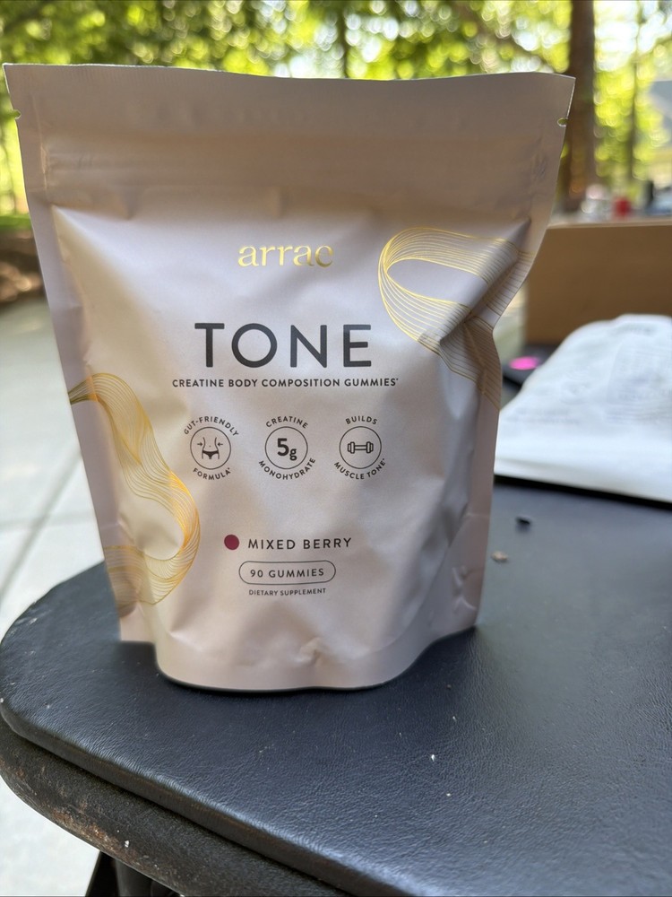 Arrae Tone Creatine Mixed Berry Gummies 90ct | Muscle Growth & Recovery | Energy