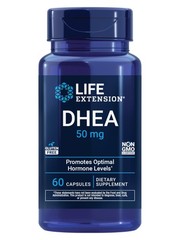 Life Extension DHEA 50 mg – Hormone Balance 60 Count (Pack of 1), Off White