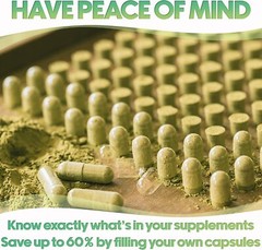 Size 2 Empty Vegan Capsules, 100 Count, Clear – DIY Veggie Pill Filling