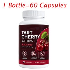 Good Grove Tart Cherry Extract,Goodgrove Tart Cherry Cold Extracted,60 Capsules