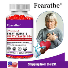 Women’s Multivitamin 55+ Dietary Supplement – Immunity Bone Health 120 Capsules