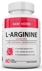 Force Factor L-Arginine 3000 MG, Extra Strength Nitric Oxide & Circulation Boost