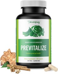 BB Company Previtalize Prebiotics for Women – 60 Capsules Exp: 05/2027