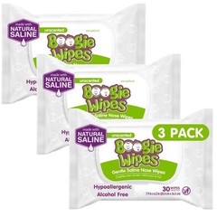 Baby Wipes by , Saline Wet Wipes for Nose, Face, Hand & Body, Made with Vitam…
