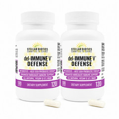 del-IMMUNE V DEFENSE – Advanced Immune Defense Formula, 120 Capsules – 2 PACK