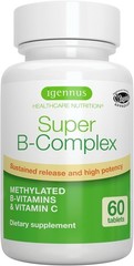 Super B-Complex – Methylated Sustained Release Clean Label B Complex with Met…