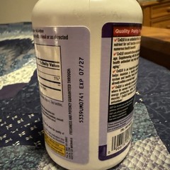 Kirkland Signature CoQ10 300 mg 100 Softgels Maximum Potency EXP 07/27