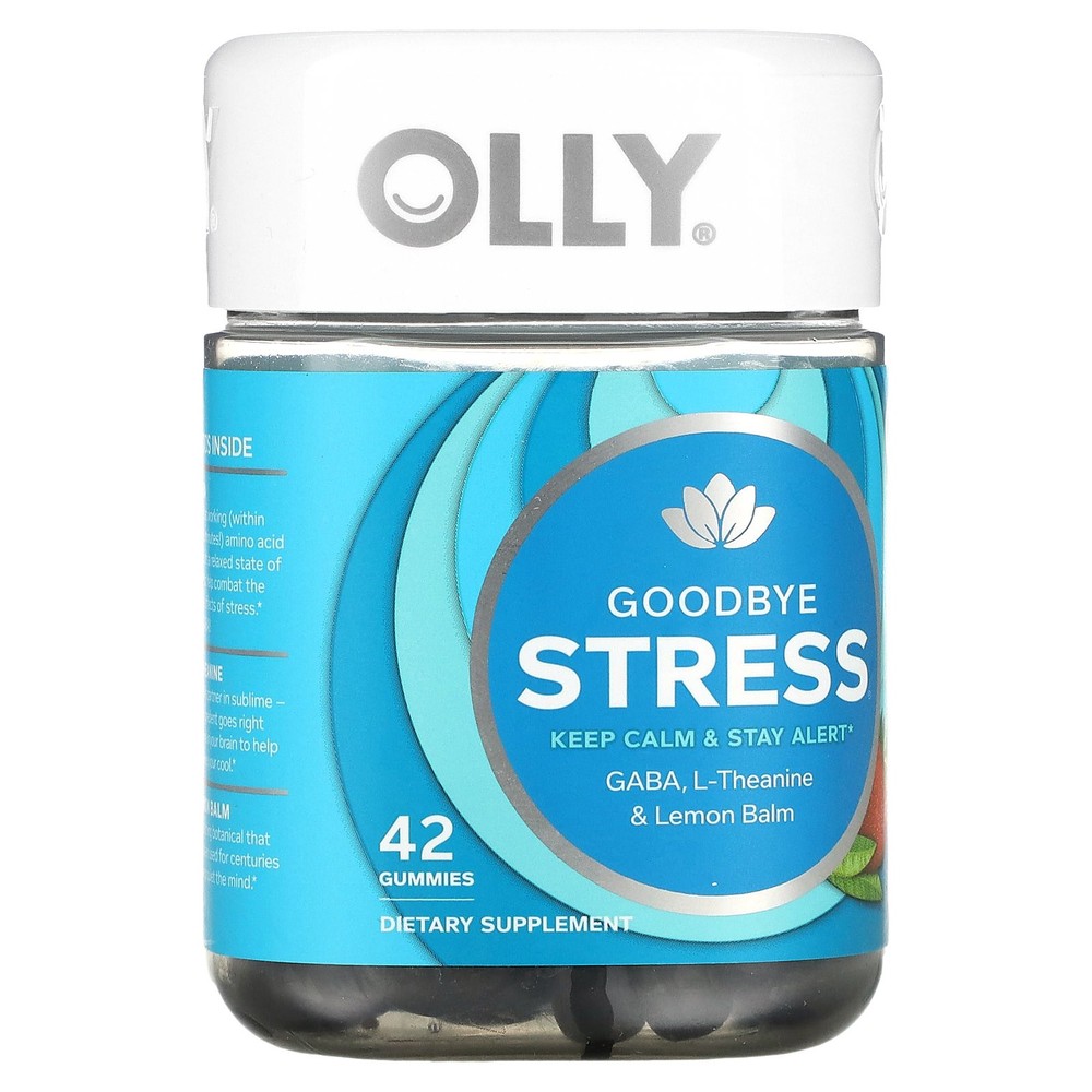 Goodbye Stress, Berry Verbena, 42 Gummies