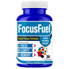 Brain Booster Supplement & Focus Vitamins for Seniors Adults Energy 30Capsule