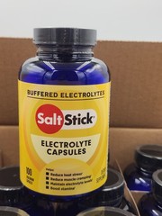 SaltStick Electrolyte Capsules 12 bottles exp 12/2028