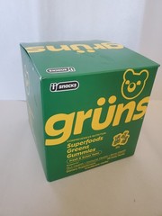 Gruns Adults Super Greens Gummies Multivitamin Superfood 35 Packs – 06/27