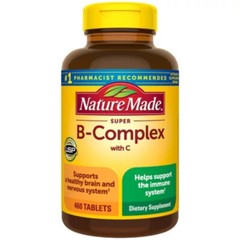 Nature Made Super B-Complex Tablets for Metabolic Health 460 ct.