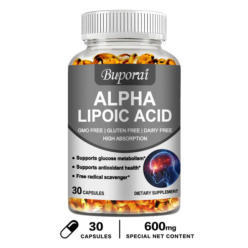 Alpha Lipoic Acid – Support Antioxidant and Sugar Metabolism, Relieve Nerve Pain