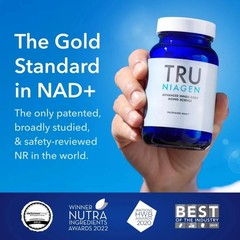 1-3PACK Tru Niagen 300mg NAD+Supplement – Cellular Energy & Healthy Aging – 90ct