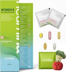 Women’s Daily Vitamin Packs – All-in-One Multivitamin for Hair Skin Energy 30ct
