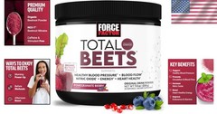 Total Beets Drink Mix – Heart Health & Energy Supplement with Pomegranate Flavor