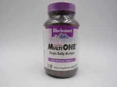 Bluebonnet Multi One Iron Free Daily Nutritional Supplement 60 Veg Capsules