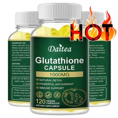 Glutathione Capsules 1000 Mg Natural Detox Powerful Antioxidant Immune Support
